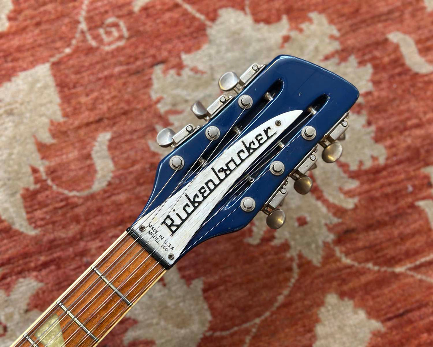 1979 Rickenbacker 360/12 Azureglo Twelve String Electric