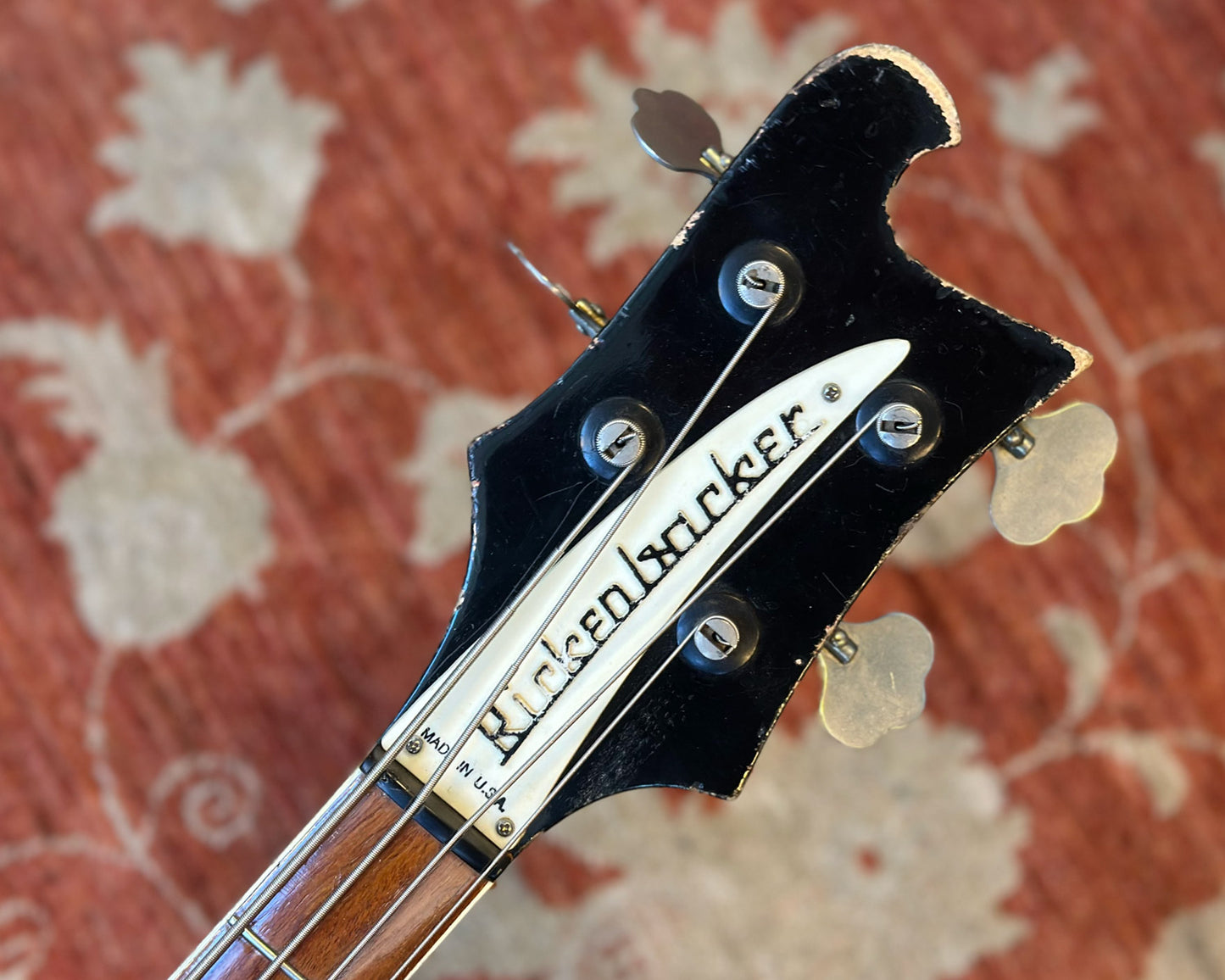 1975 Rickenbacker 4001 Bass "Jet-Glo" w/ HSC