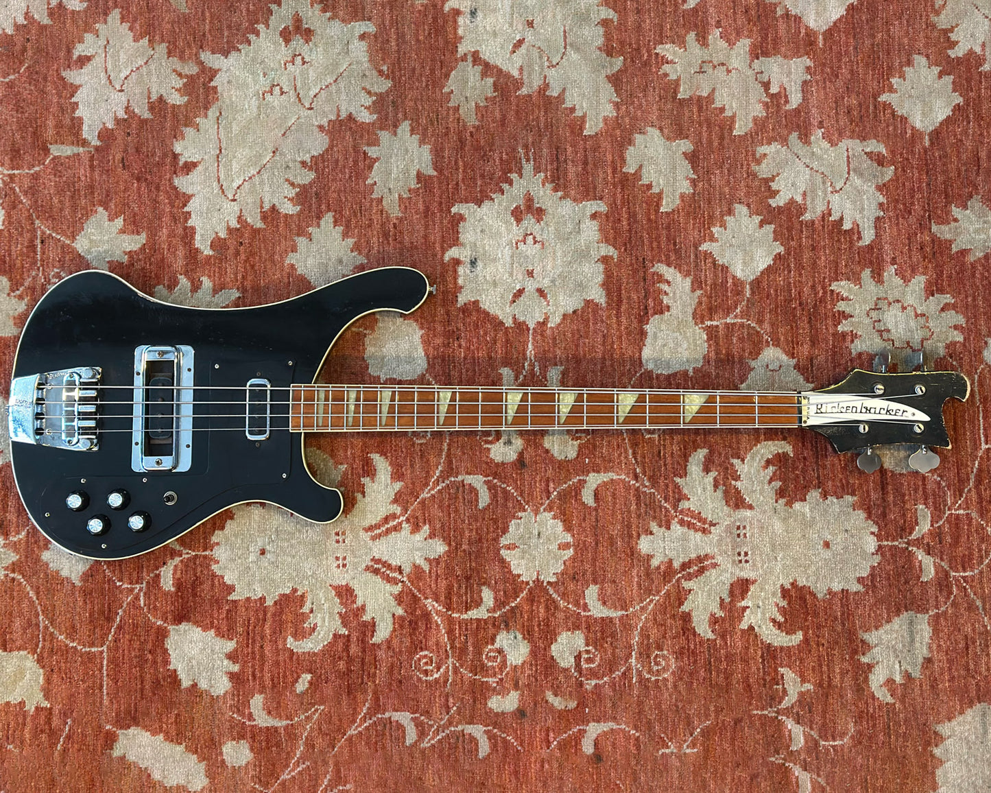 1975 Rickenbacker 4001 Bass "Jet-Glo" w/ HSC