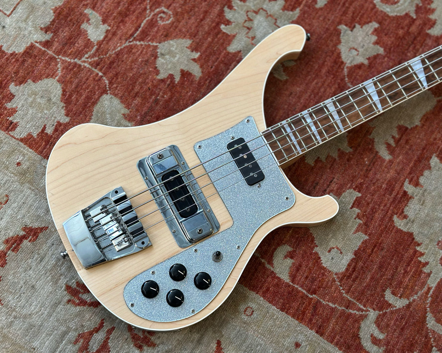 2021 Rickenbacker 4003 Bass - Maple Glo (Unfinished Fingerboard Model)