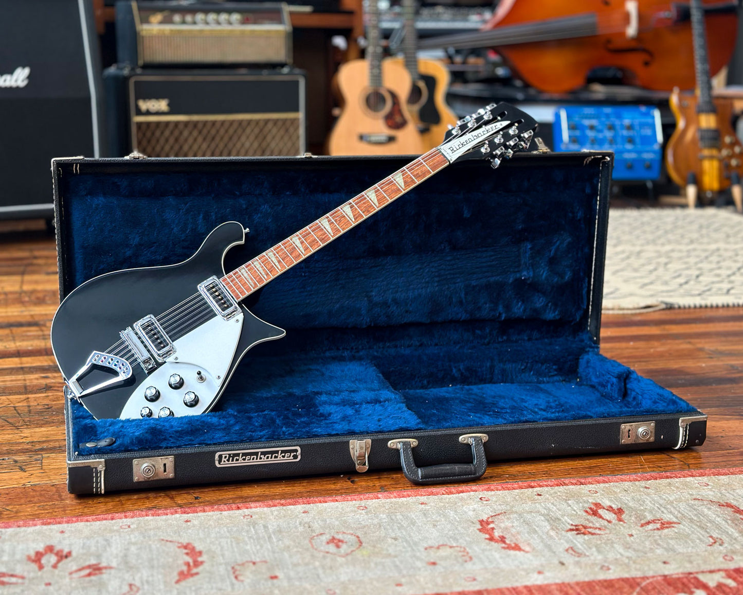 Circa 2000 Rickenbacker 620/12 Twelve String Electric - Jetglo