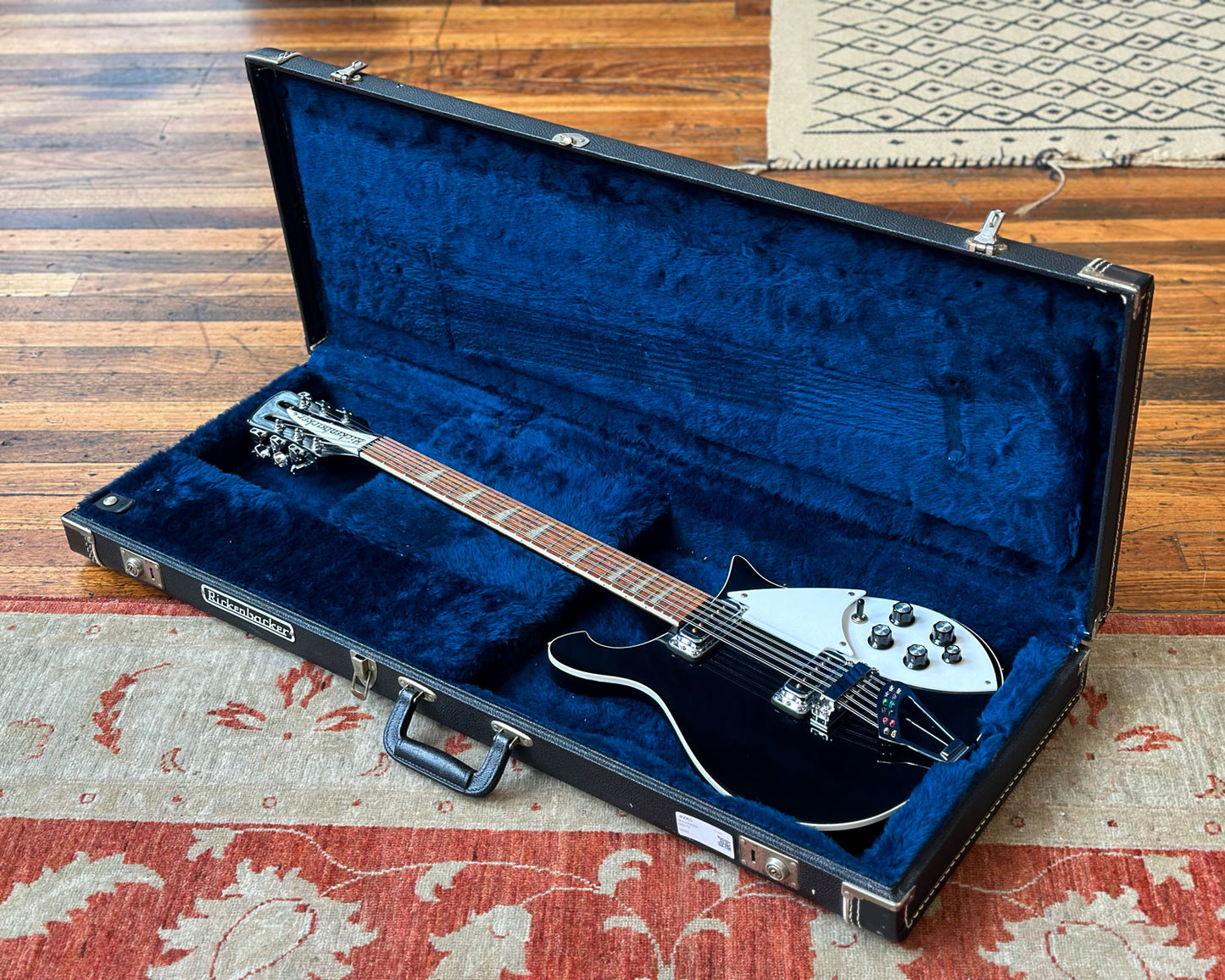 Circa 2000 Rickenbacker 620/12 Twelve String Electric - Jetglo