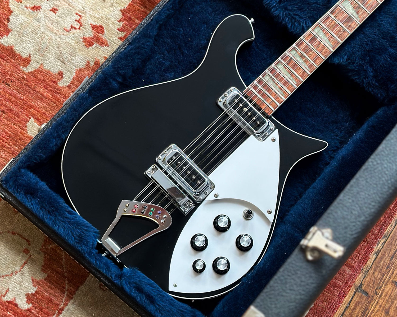 Circa 2000 Rickenbacker 620/12 Twelve String Electric Jetglo