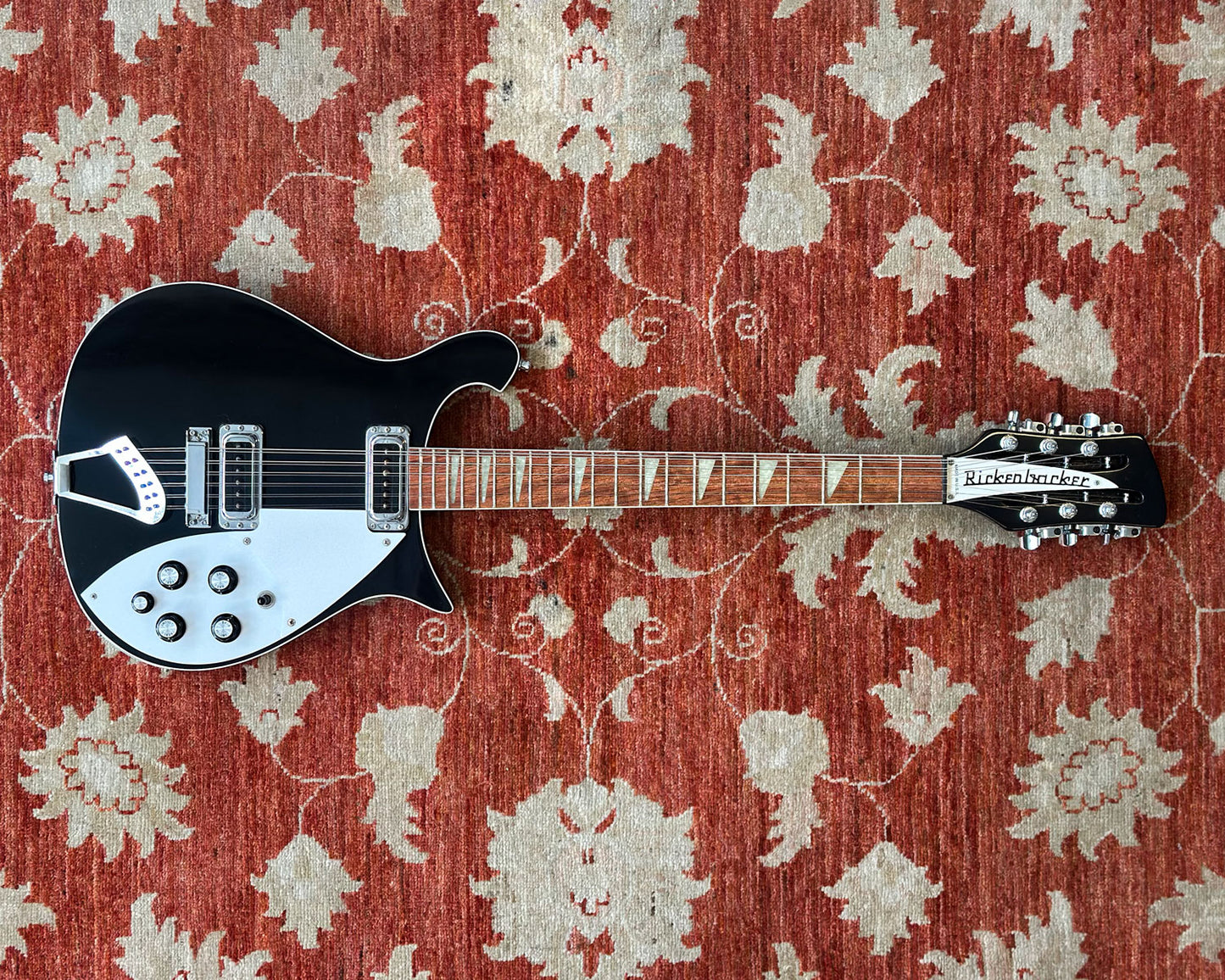 Circa 2000 Rickenbacker 620/12 Twelve String Electric - Jetglo