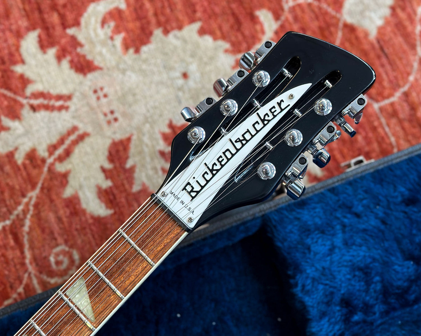 Circa 2000 Rickenbacker 620/12 Twelve String Electric - Jetglo