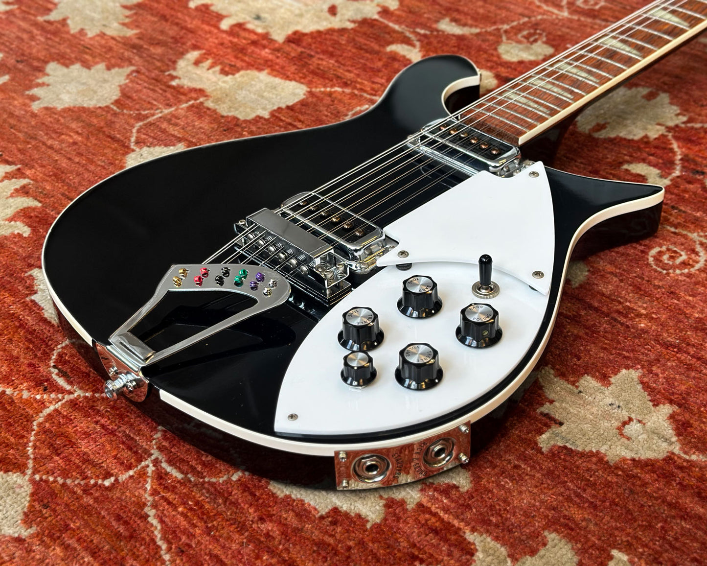 Circa 2000 Rickenbacker 620/12 Twelve String Electric - Jetglo