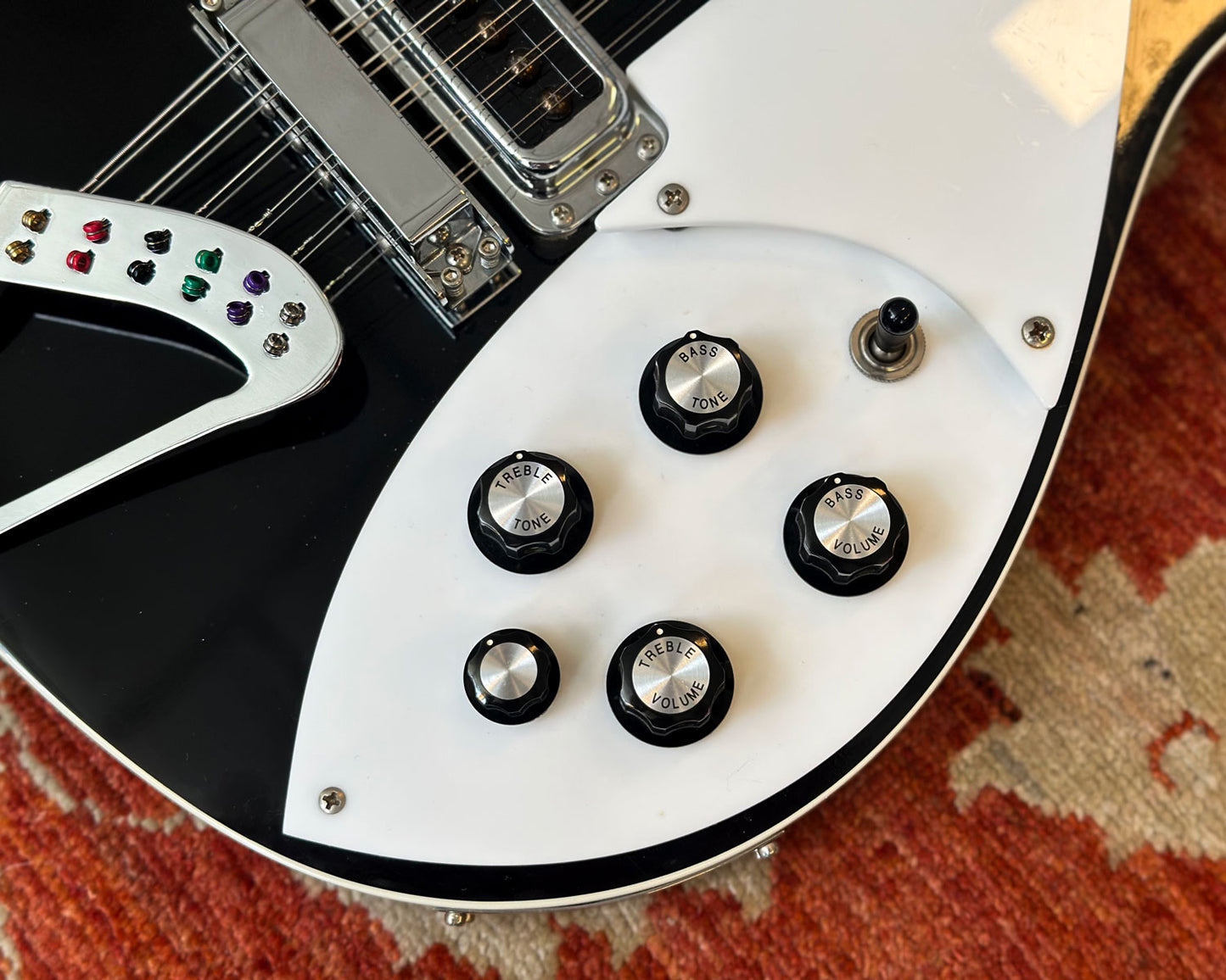 Circa 2000 Rickenbacker 620/12 Twelve String Electric - Jetglo