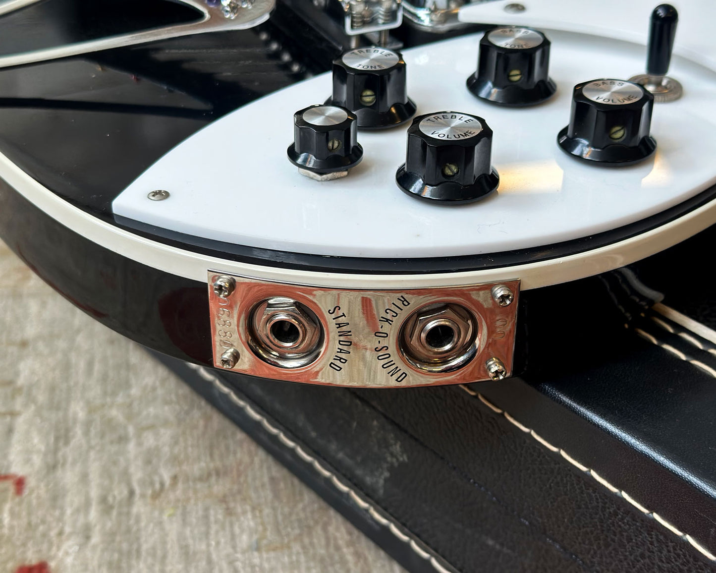 Circa 2000 Rickenbacker 620/12 Twelve String Electric - Jetglo