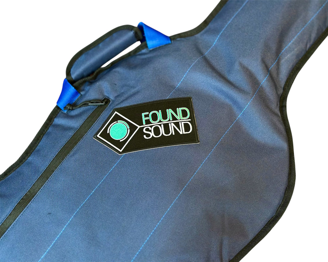 Ritter Atlantic Blue Found Sound Bass Guitar Gig Bag