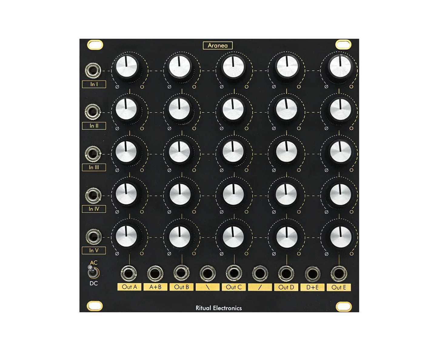 Ritual Electronics Aranea 5x5 Matrix Mixer