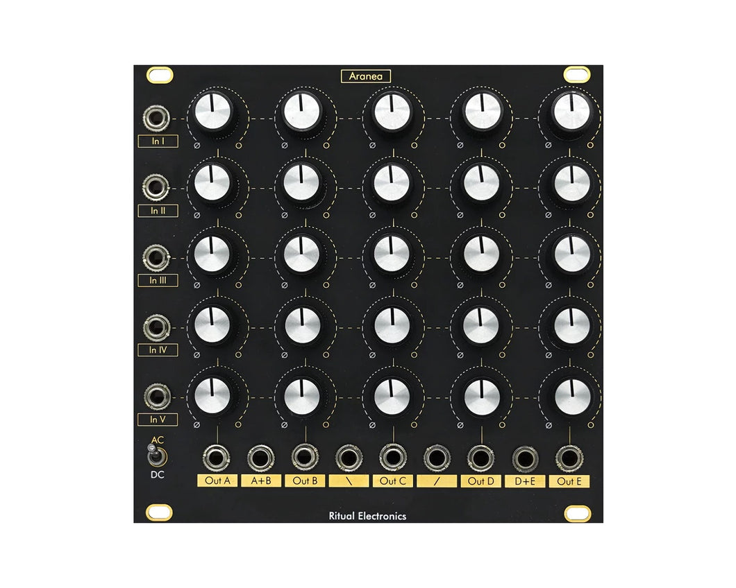 Ritual Electronics Aranea 5x5 Matrix Mixer