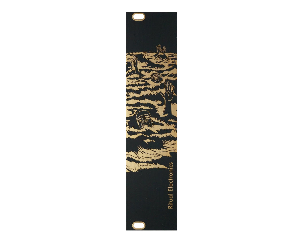 Ritual Electronics Blank panel with illustration - 3U - 6HP
