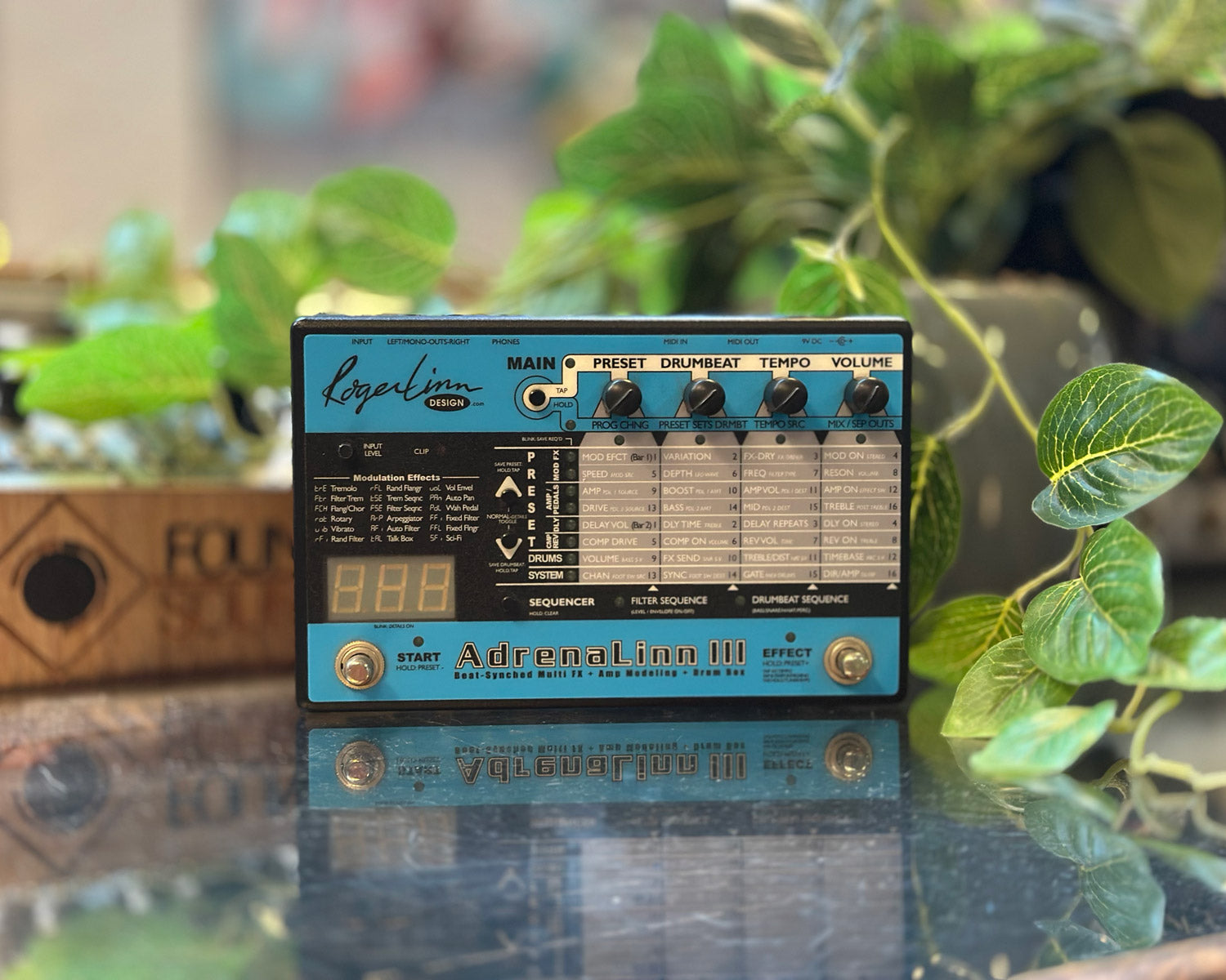 Roger Linn Adrenalinn III Beat Synched Multi FX – Found Sound