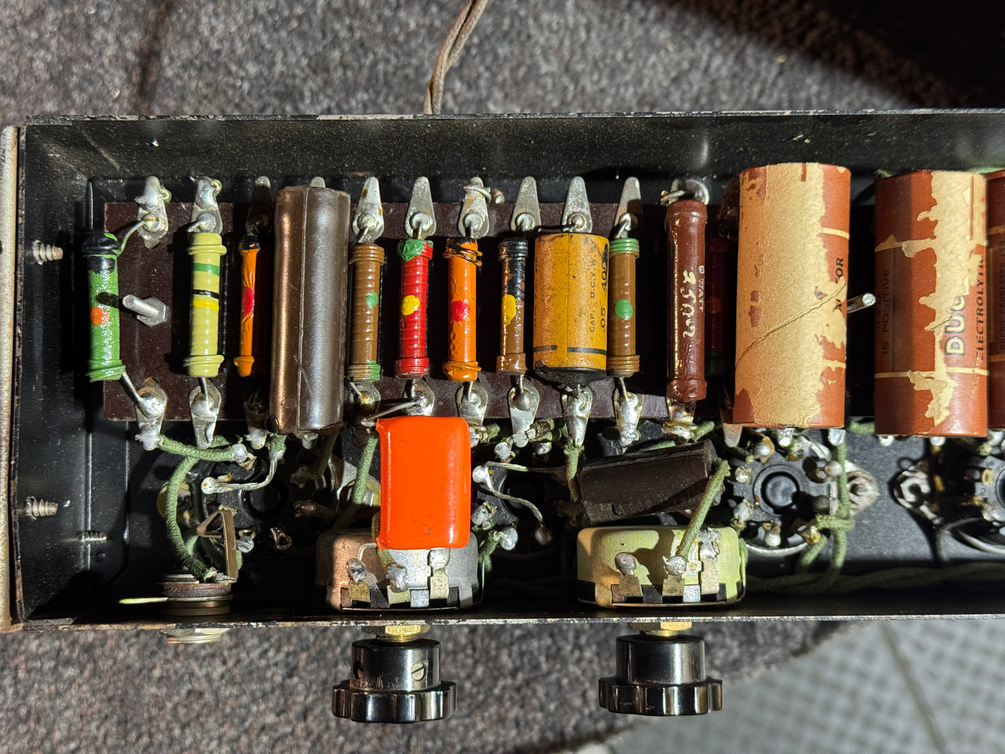 Late '40s Rola-Loaded Public Address System 8" Combo Amplifier