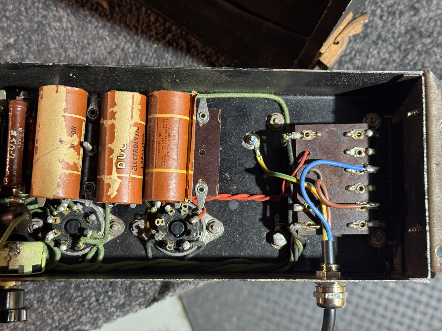 Late '40s Rola-Loaded Public Address System 8" Combo Amplifier