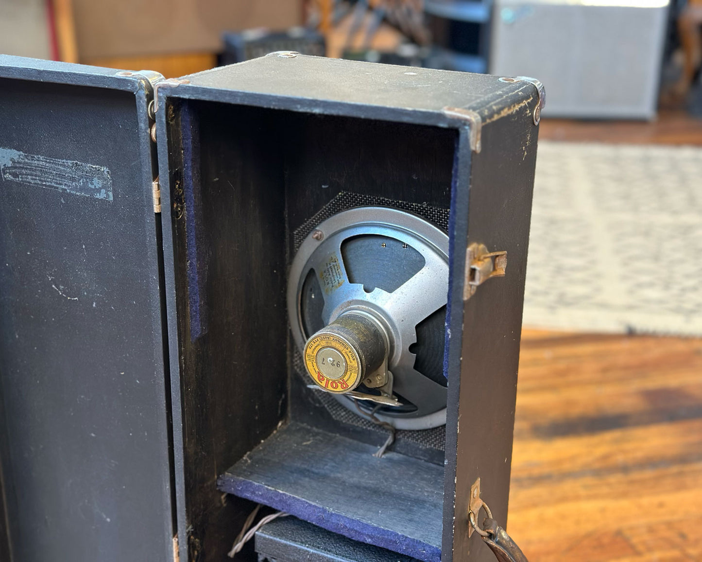 Late '40s Rola-Loaded Public Address System 8" Combo Amplifier