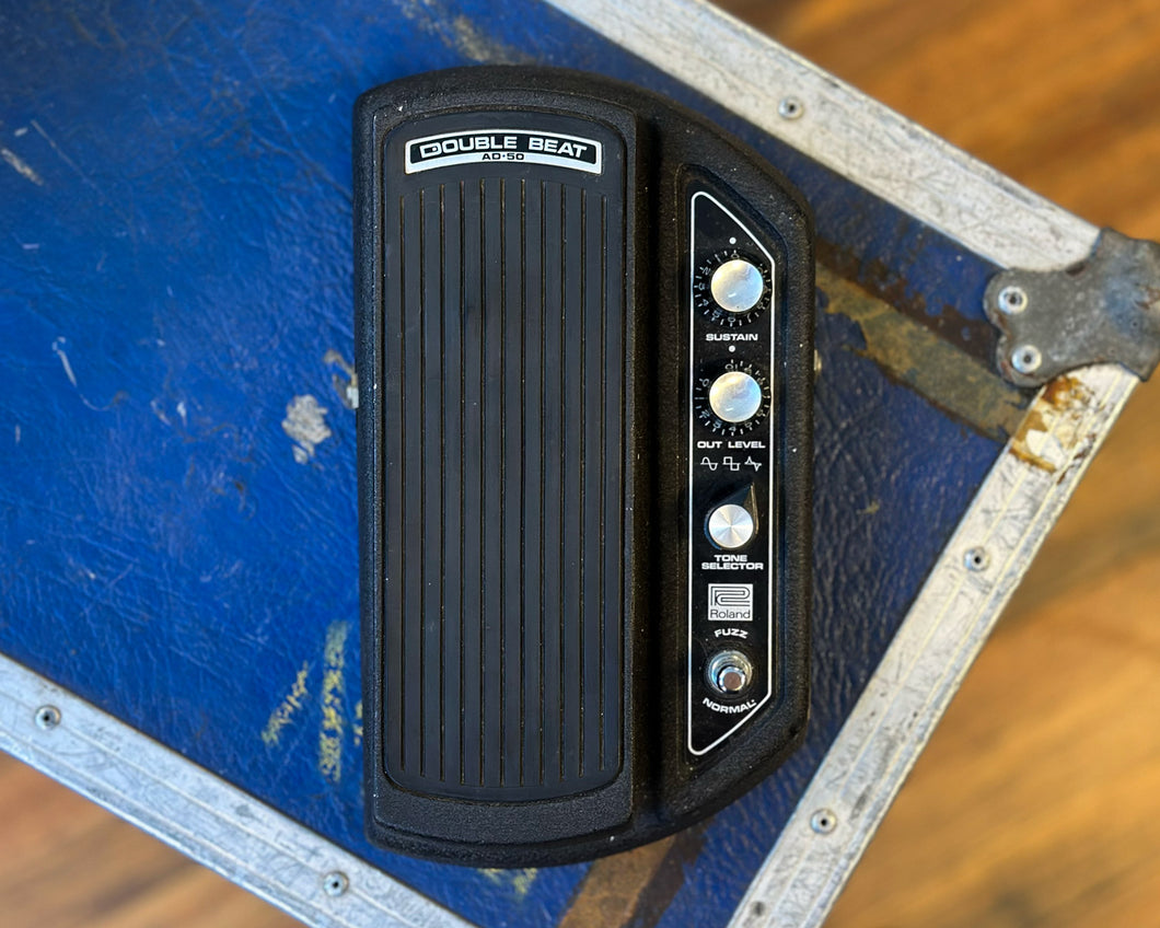 Roland AD-50 Double Beat Fuzz-Wah w/Original Box.