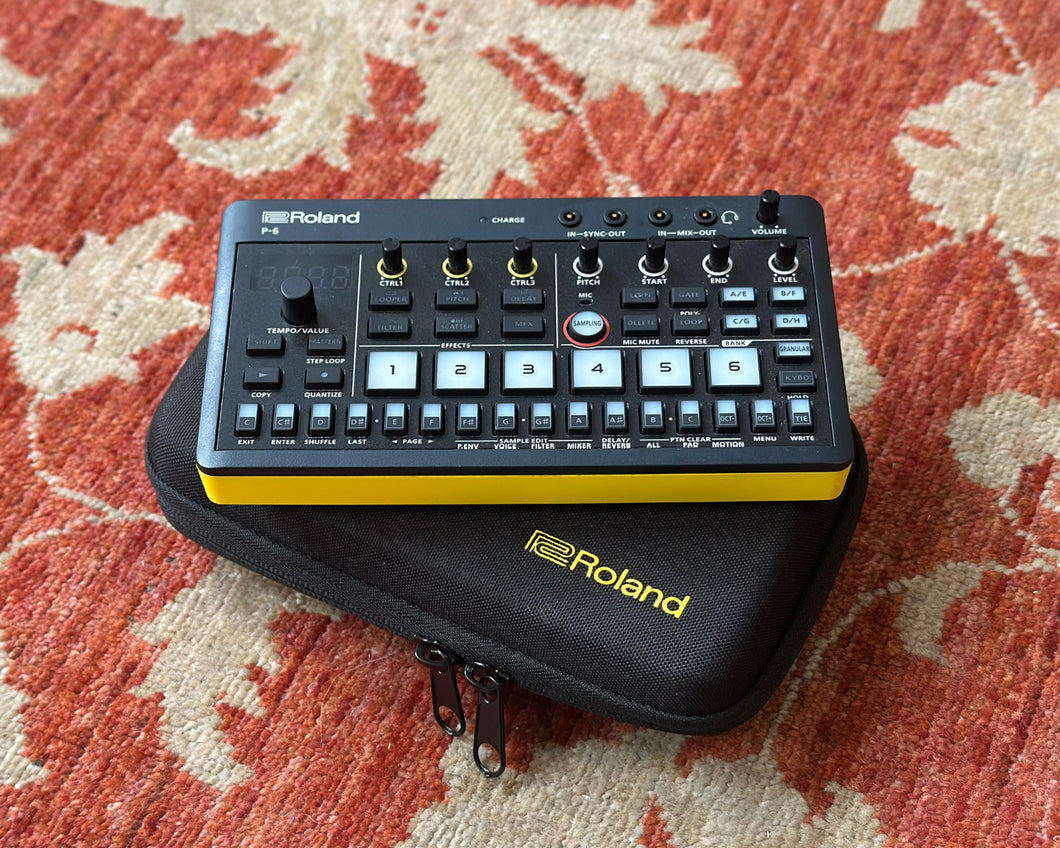Roland AIRA Compact P-6 Creative Sampler w/Carry Case
