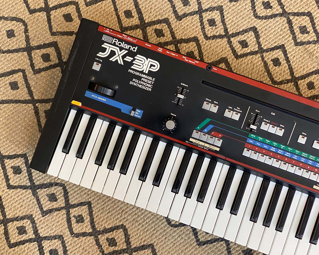 Roland JX-3P Polyphonic Analogue Synthesizer