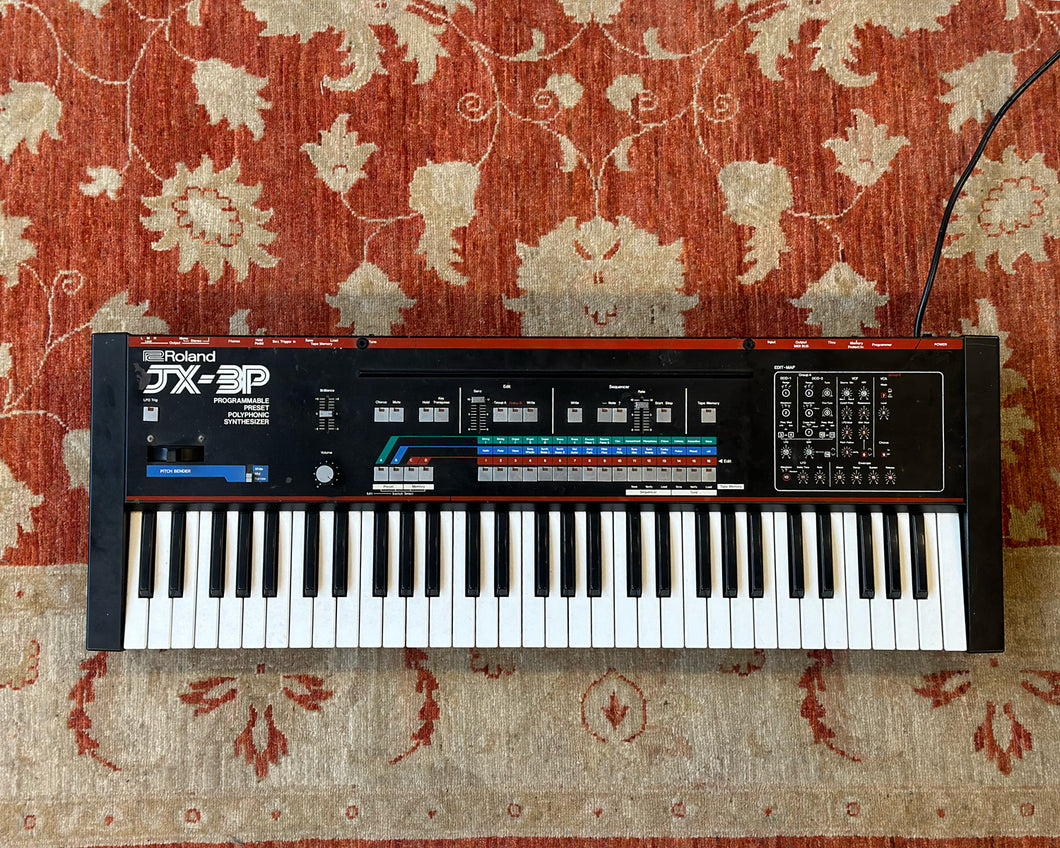 Roland JX-3P Polyphonic Analogue Synthesizer with PG-200 w/ Series Circuits MIDI Upgrade