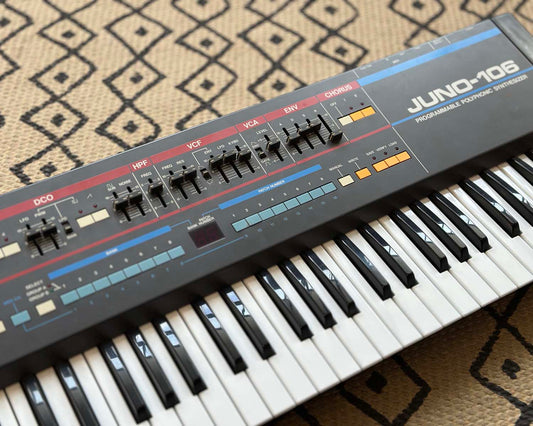 Roland Juno 106 Polyphonic Analogue Synthesizer