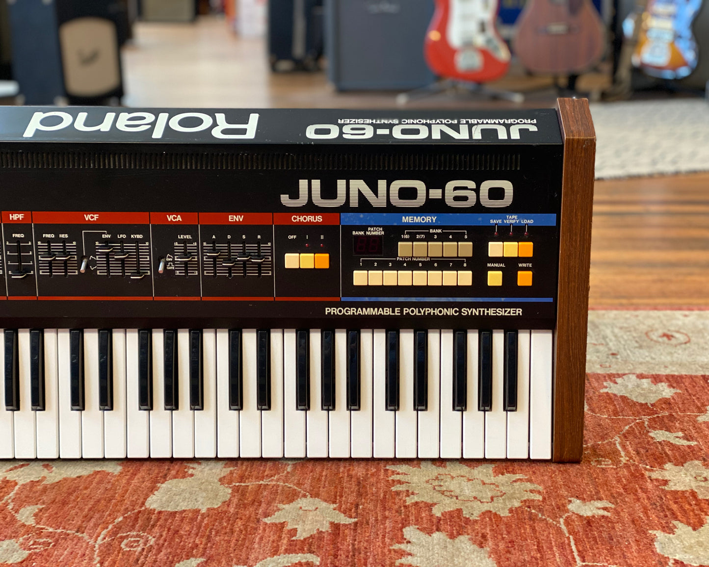 1983 Roland Juno 60 Six Voice Analogue Synthesizer