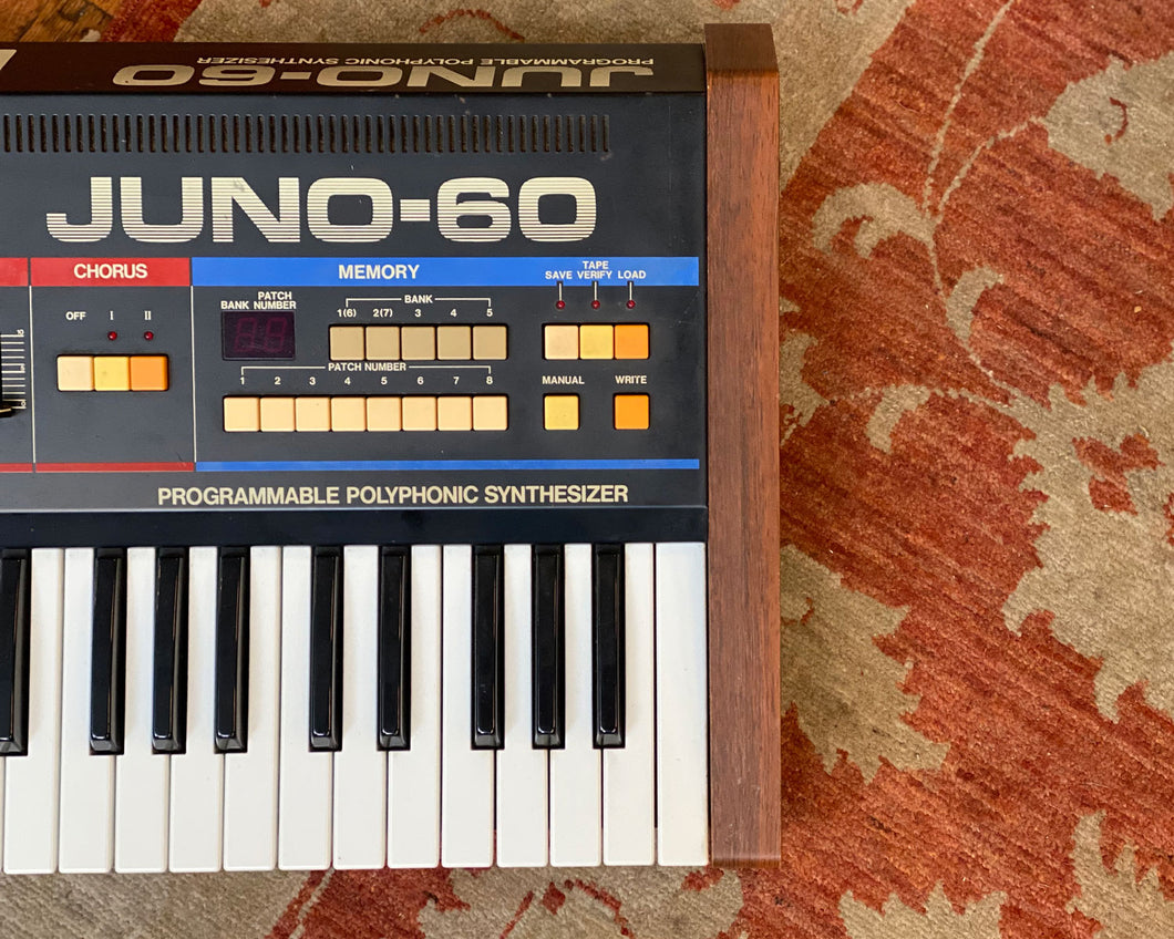 Vintage Roland Juno 60 Analogue Polyphonic Synthesizer