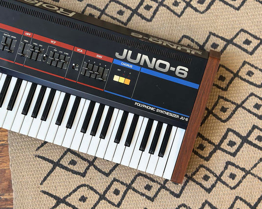 Roland Juno 6 Polyphonic Analogue Synthesiser  w/JU6-KBD MIDI Mod