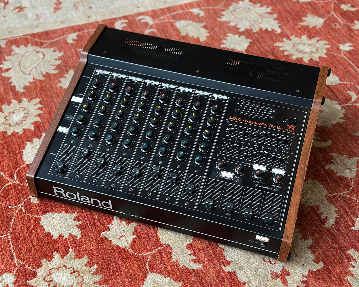 ROLAND Mixing Amplifier PA-150 美品 Roland PA-150 Stereo Mixing Amplifier – Found Sound