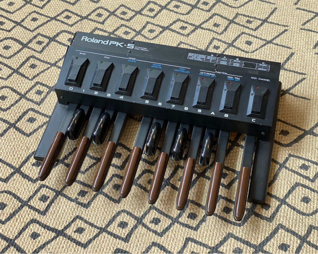 Roland PK-5 Dynamic MIDI Pedal