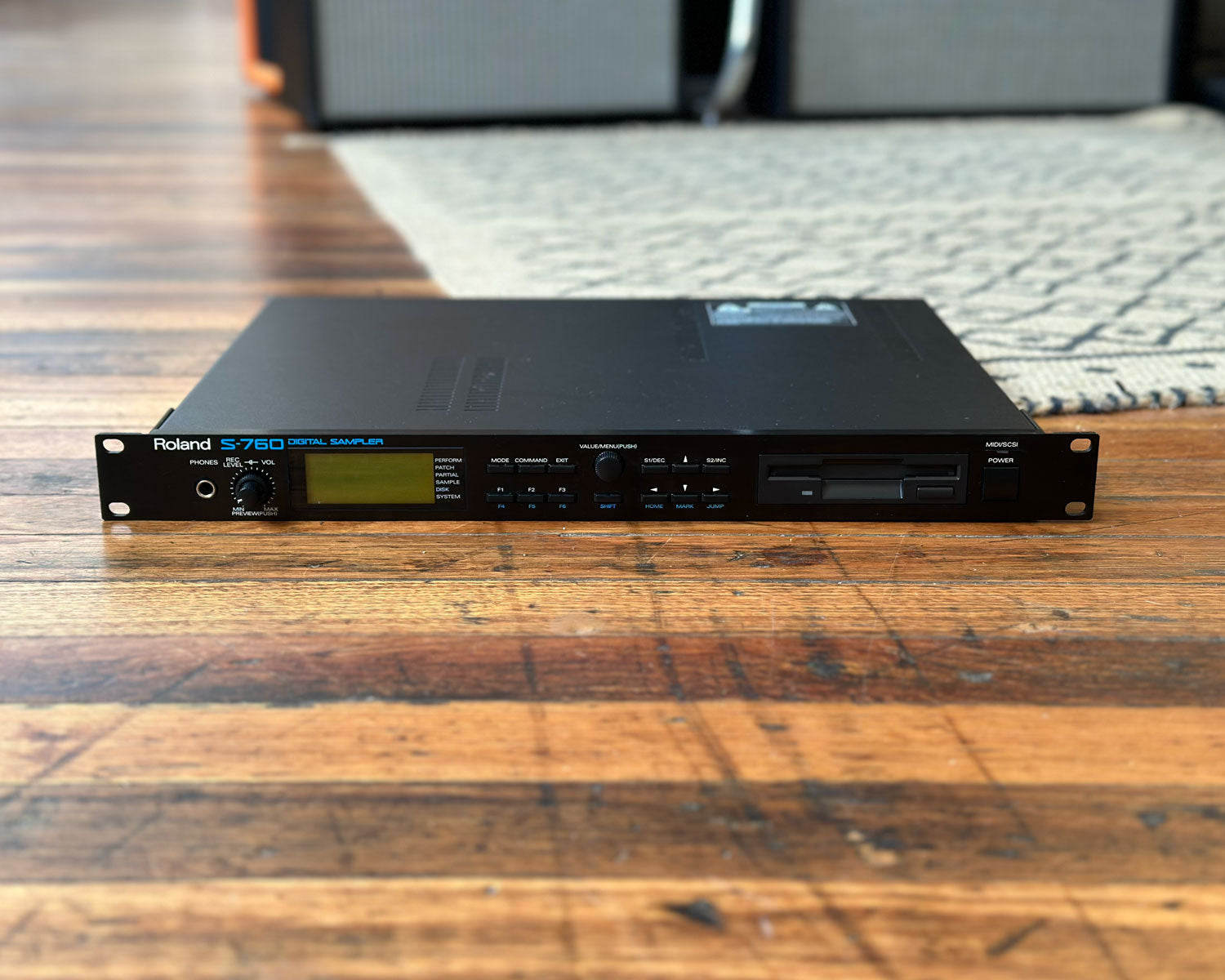 Roland S-760 サンプラー MOドライブ付き Roland S-760 + RC-100 + マウス + TV + MOドライブ セット Roland S-