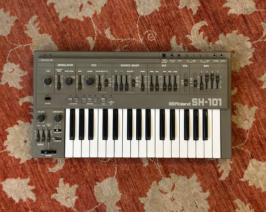Roland SH-101 Monophonic Analog Synthesizer - Grey