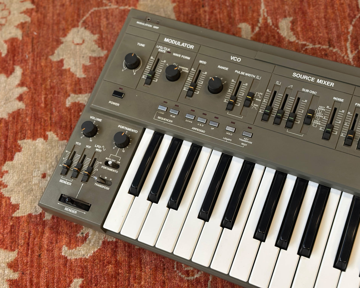 Roland SH-101 Monophonic Analog Synthesizer - Grey