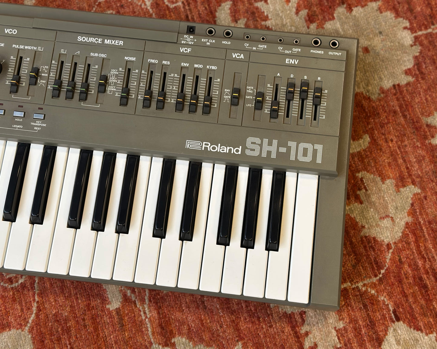 Roland SH-101 Monophonic Analog Synthesizer - Grey