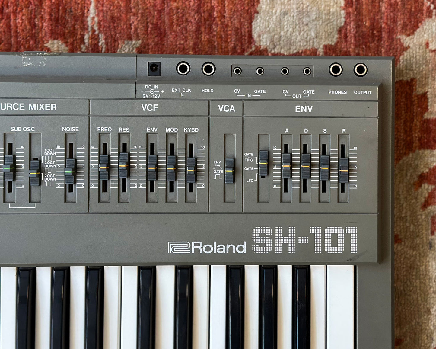 Roland SH-101 Monophonic Analog Synthesizer - Grey - Modded