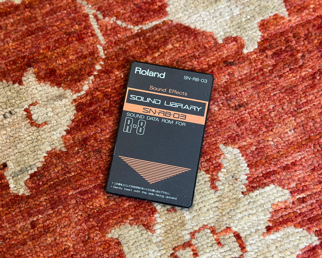 Roland SN-R8-03 Sound Effects Data Rom