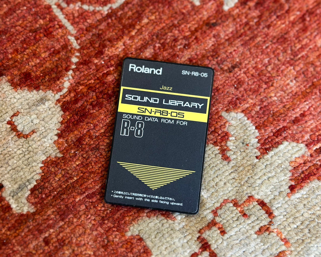 Roland SN-R8-05 Sound Data Rom Card - Jazz