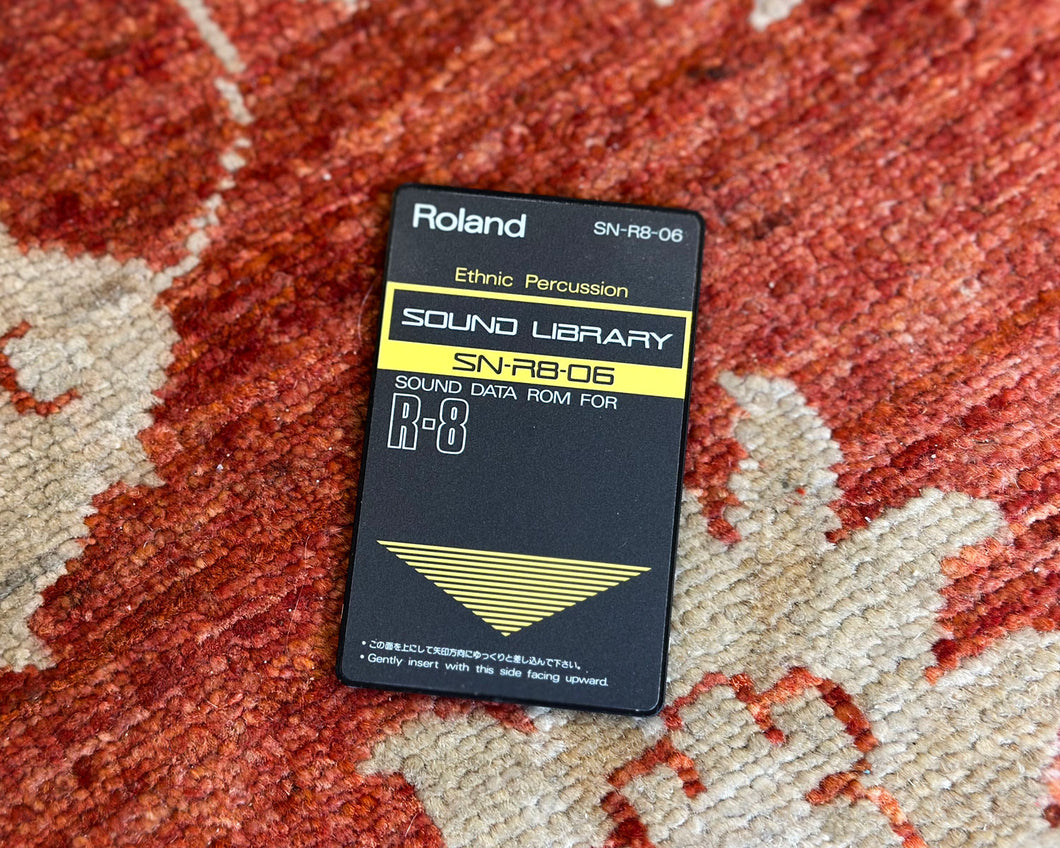 Roland SN-R8-06 Ethnic Percussion Data Rom