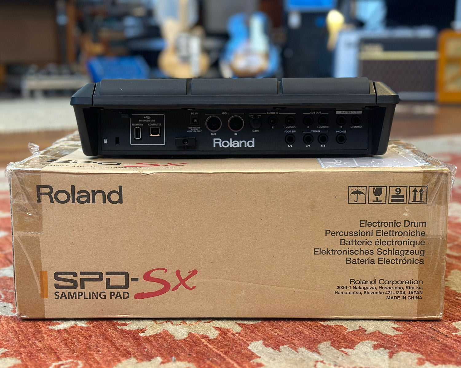 Roland SPD-SX Sampling Pad – Found Sound