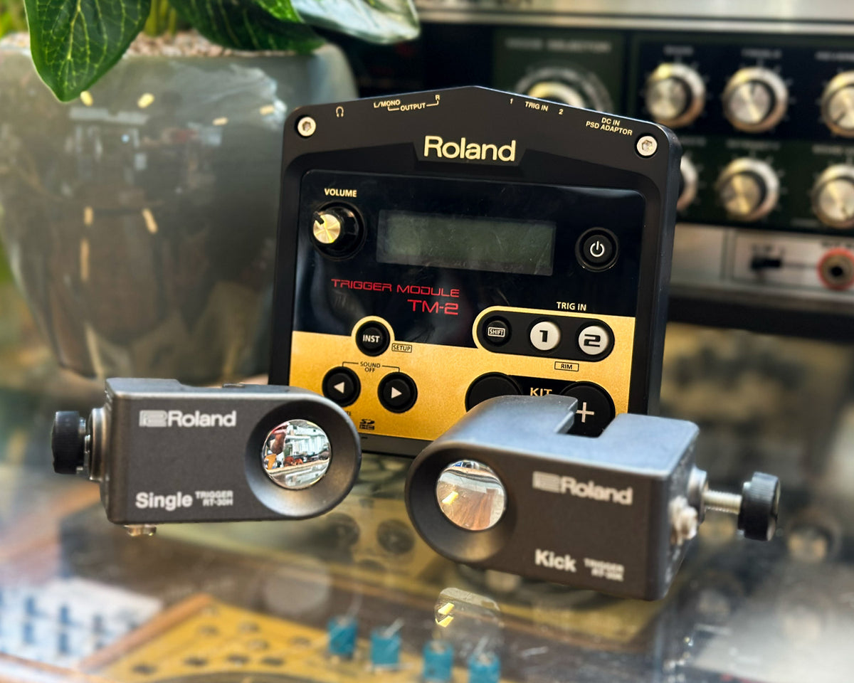 Roland TM-2 Trigger Module With RT-30K & RT-30H Triggers – Found Sound