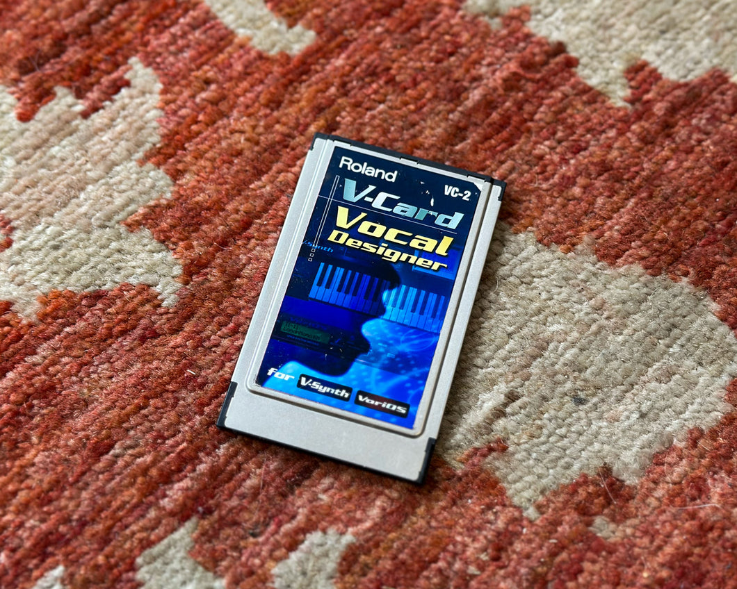 Roland V-Card VC-2 VariOS Vocal Designer for V-Synth