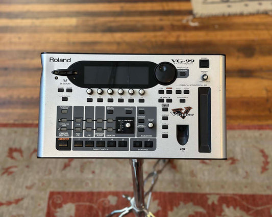 Roland VG-99 V-Guitar System Bundle w/GK-3 Pickup, FC-300 Foot Controller, Gigbag, & Stand