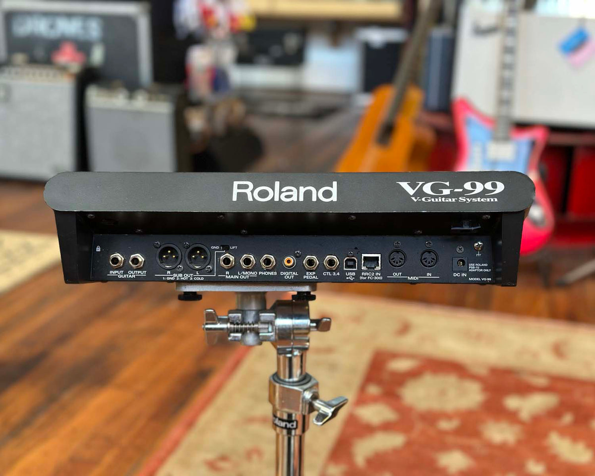 Roland VG-99 V-Guitar System Bundle w/GK-3 Pickup, FC-300 Foot Controller, Gigbag, & Stand