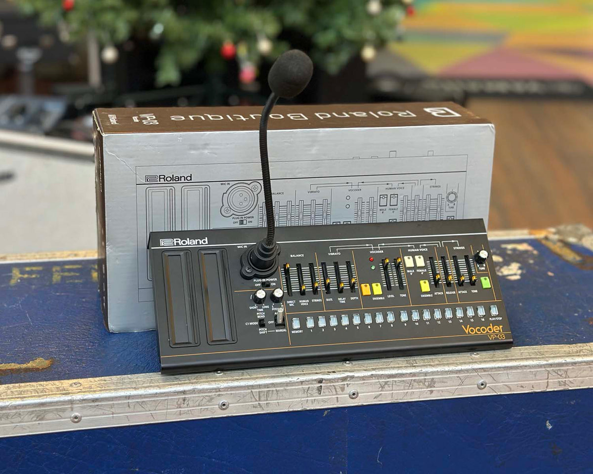 Roland VP-03 Vocoder w/ OG Box & Microphone – Found Sound