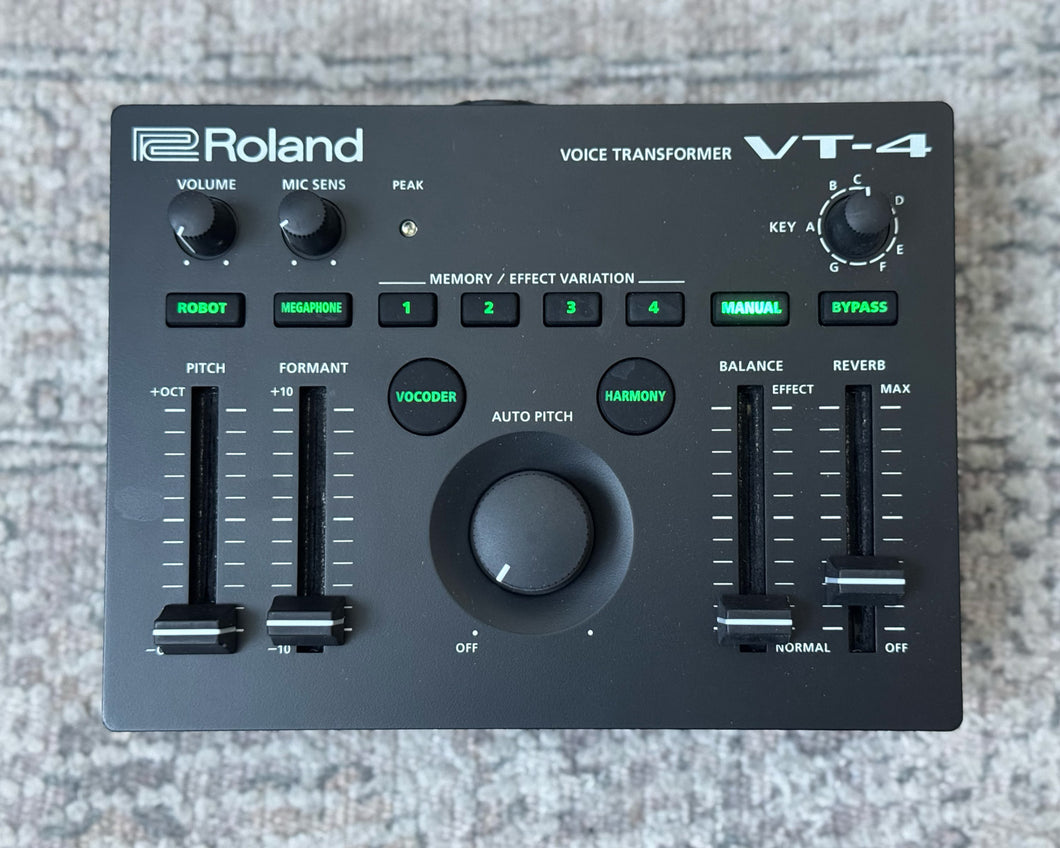 Roland VT-4 Vocal Transformer – Found Sound