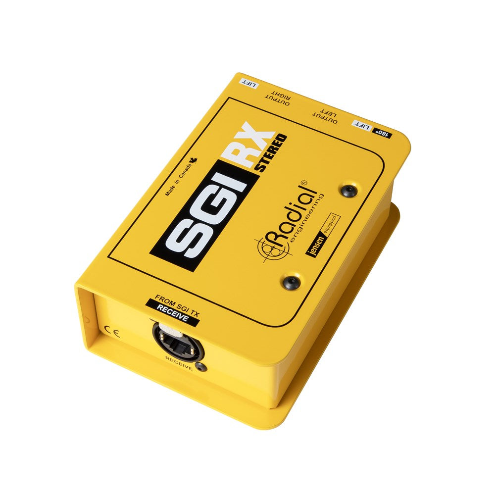 Radial SGI Stereo Studio Guitar Interface TX & RX Jensen Equipped Ethercon Connection
