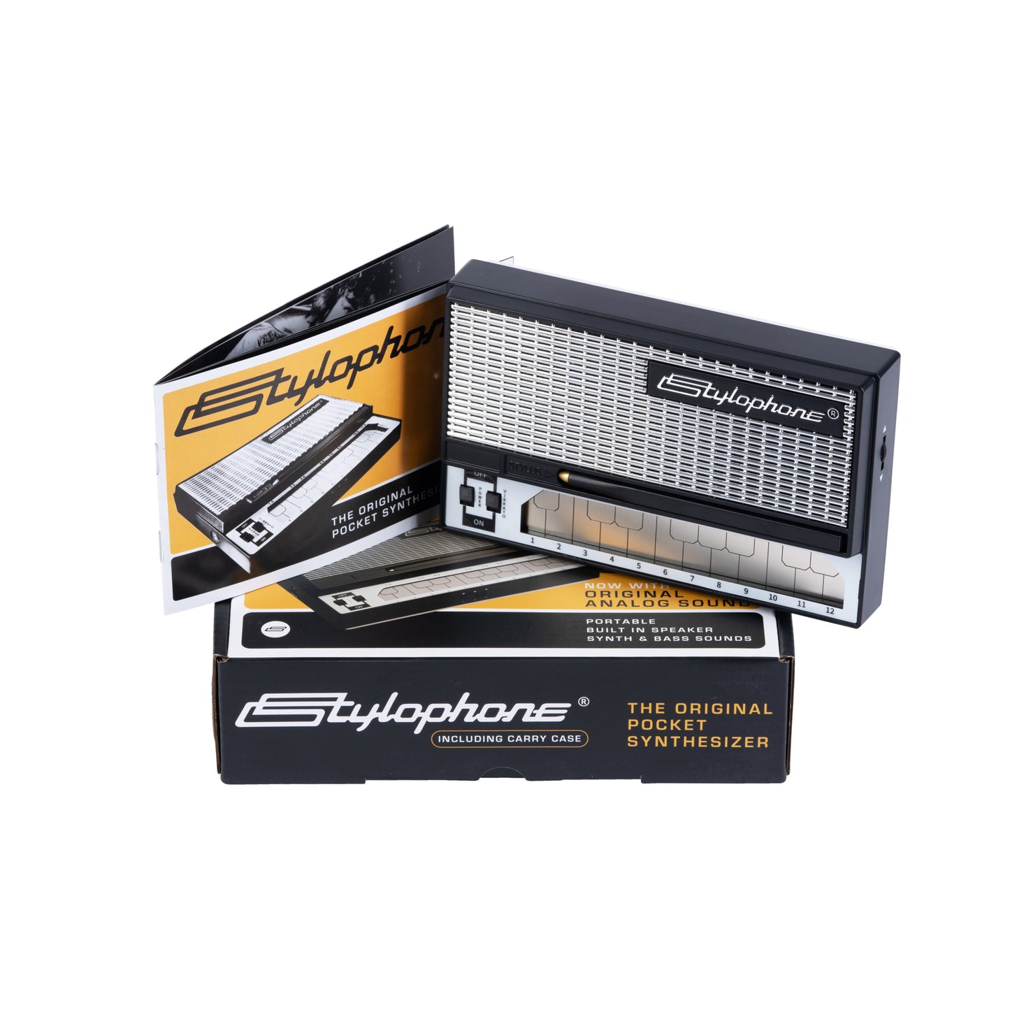 Dübreq Stylophone S-1 The Original Pocket Synthesizer including Carry Case