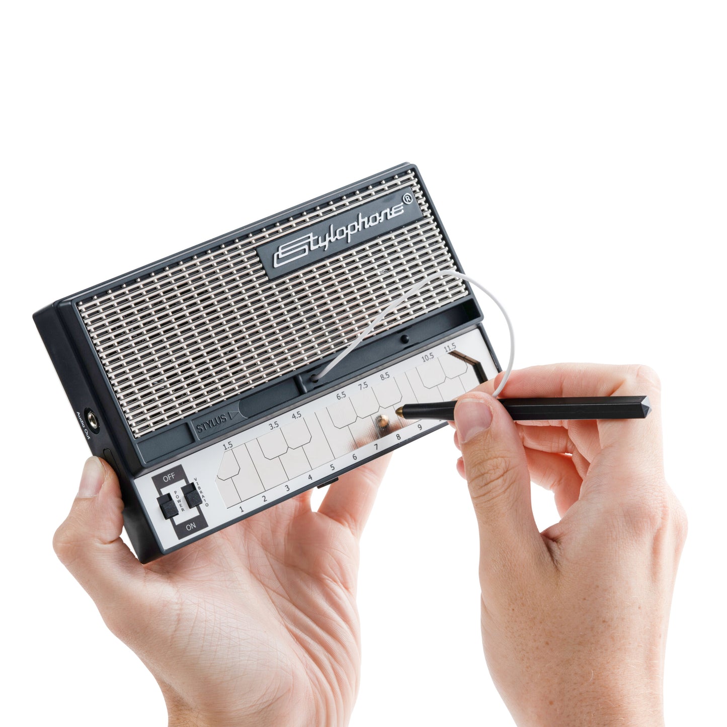 Dübreq Stylophone S-1 The Original Pocket Synthesizer including Carry Case