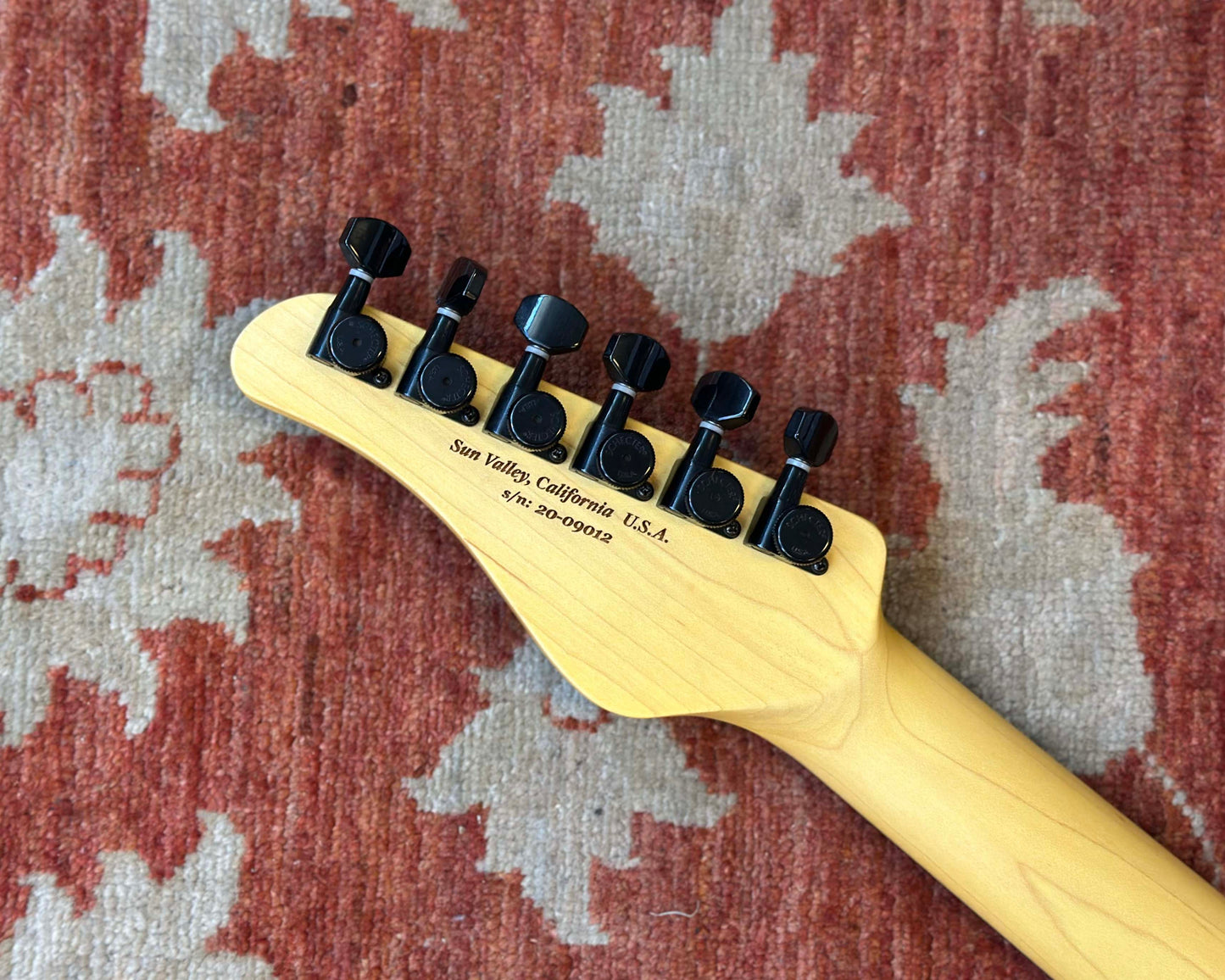 Schecter USA Custom Shop Sunset Custom II - Black Violet w/ OHSC & Paperwork