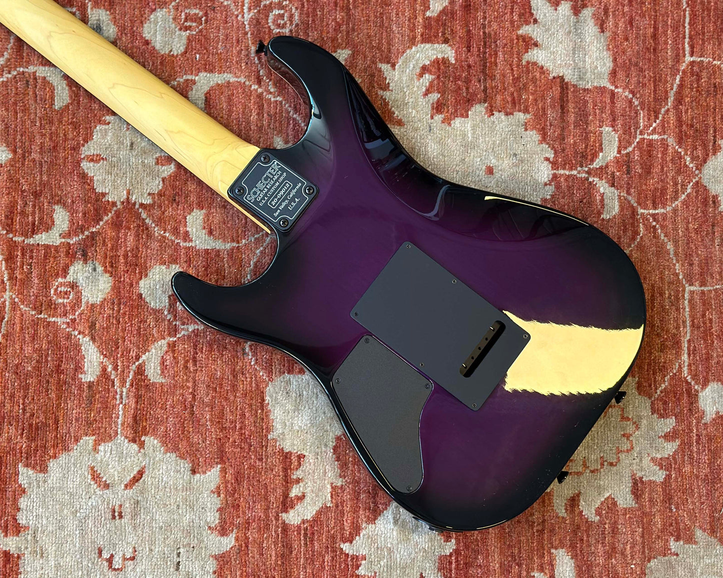 Schecter USA Custom Shop Sunset Custom II - Black Violet w/ OHSC & Paperwork